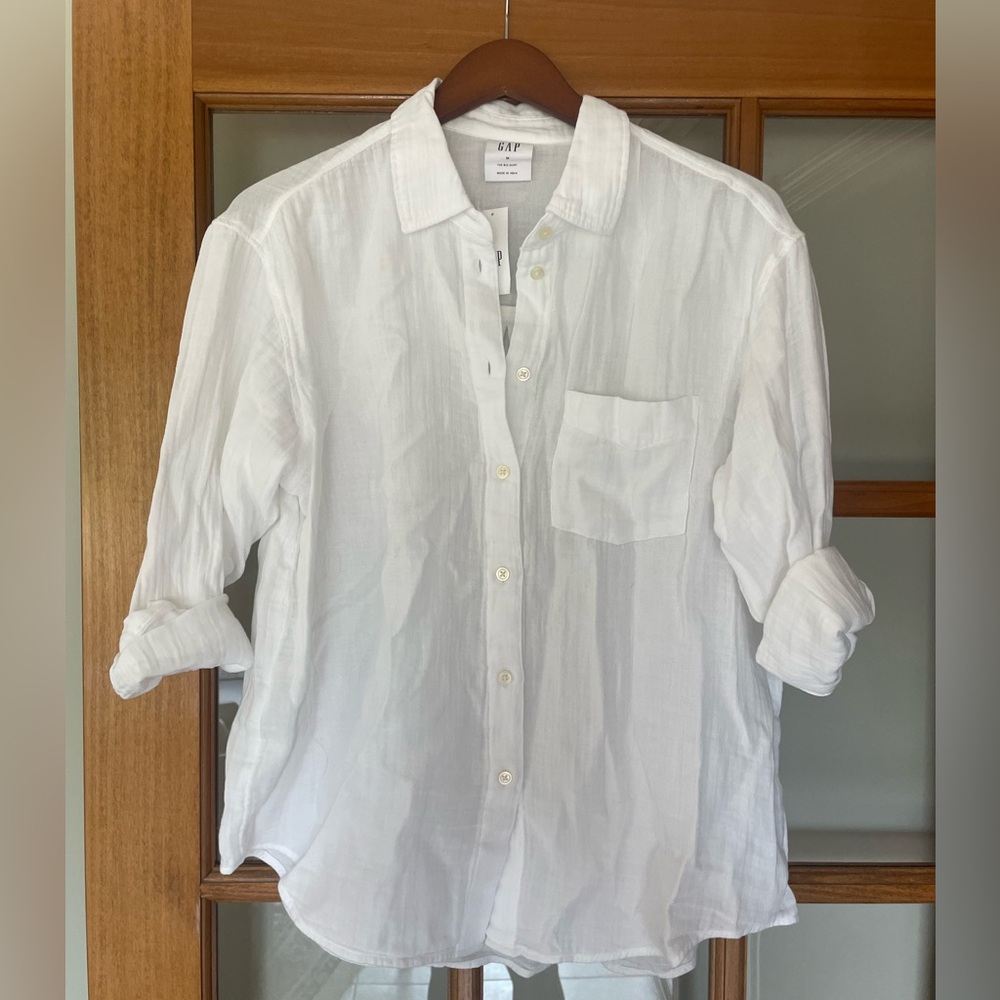 GAP / The Big Shirt / Medium / White